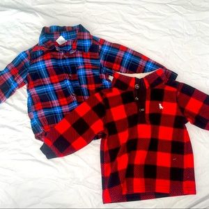 12 Month Carters Tops